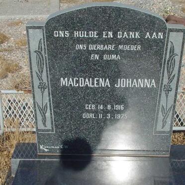 O'NEILL Magdalena Johanna 1916-1975