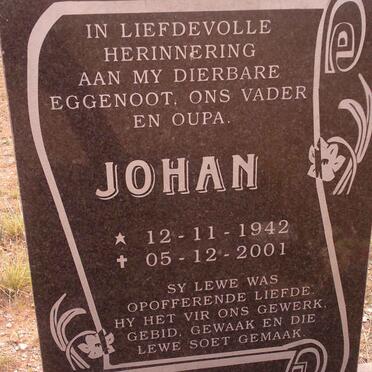 ? Johan 1942-2001