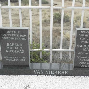 NIEKERK Barend Michael Nicolaas, van 1867-1886 :: VAN NIEKERK Margaretha Maria nee STEENKAMP 1841-1886