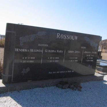 ROSSOUW Gidion Josua 1914-1968 &amp; Johanna Jacoba DE VOS 1914-1968