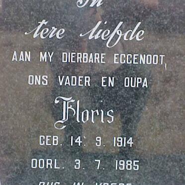 VISSER Floris 1914-1985