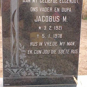 BOTHMA Jacobus M. 1921-1978