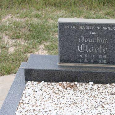 CLOETE Joachim 1941-1990