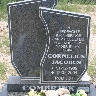 COMBRINK Cornelius Jacobus 1939-2004