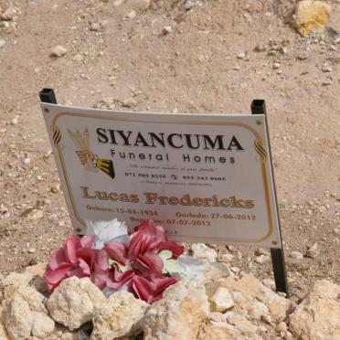 FREDERICKS Lucas 1934-2012