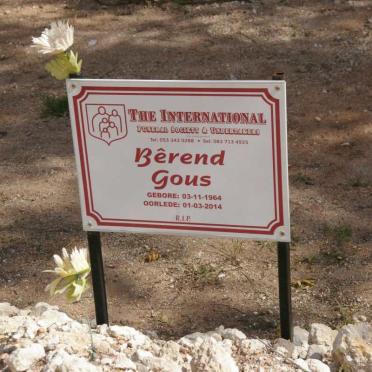 GOUS Bêrend 1964-2014