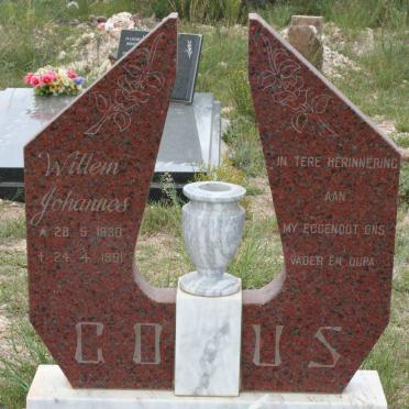 GOUS Willem Johannes 1930-1981