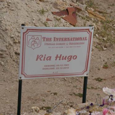 HUGO Ria 1981-2010