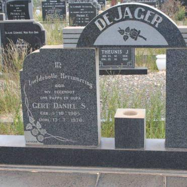 JAGER Gert Daniel S., de 1905-1970