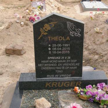 KRUGER Theola 1991-2015