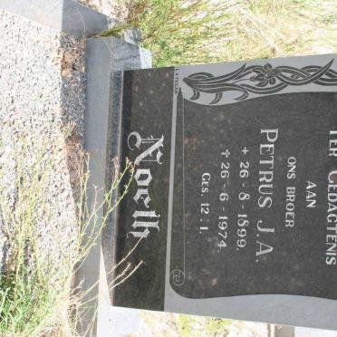 NOETH Petrus J.A. 1899-1974