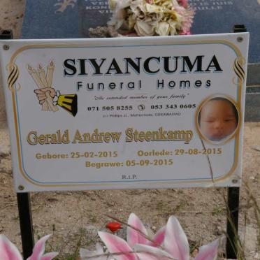 STEENKAMP Gerald Andrew 2015-2015