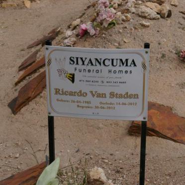 STADEN Ricardo, van 1985-2012