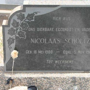 SCHOLTZ Nicolaas 1900-1964