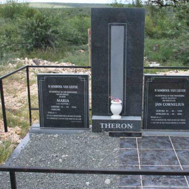THERON Jan Cornelius 1928-2005 &amp; Maria OLIVIER 1934-