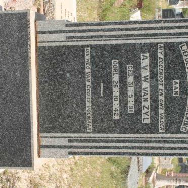 ZYL A.v.W., van 1891-1942