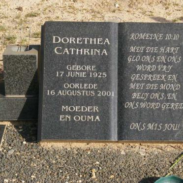 ? Dorethea Cathrina 1925-2001