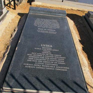 ? Lydia