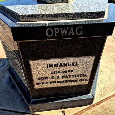 5. Gedenksteen Opwag