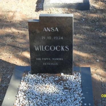 WILCOCKS Ansa -1974