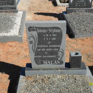MALAN Johannes Stephanus 1907-1982