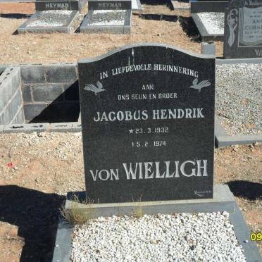 WIELLIGH Jacobus Hendrik, von 1932-1974