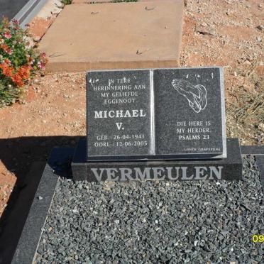 VERMEULEN Michael V. 1941-2005
