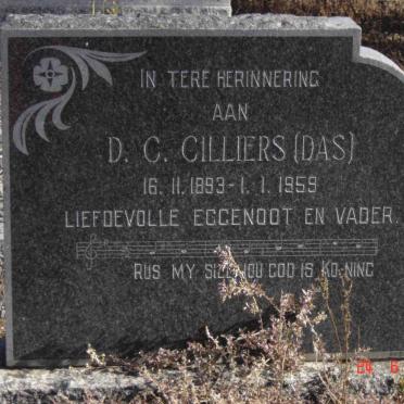 CILLIERS D.C. 1893-1959