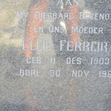 FERREIRA Ellie 1903-1966