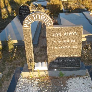 PRETORIUS Jan Alwyn 1916-1993