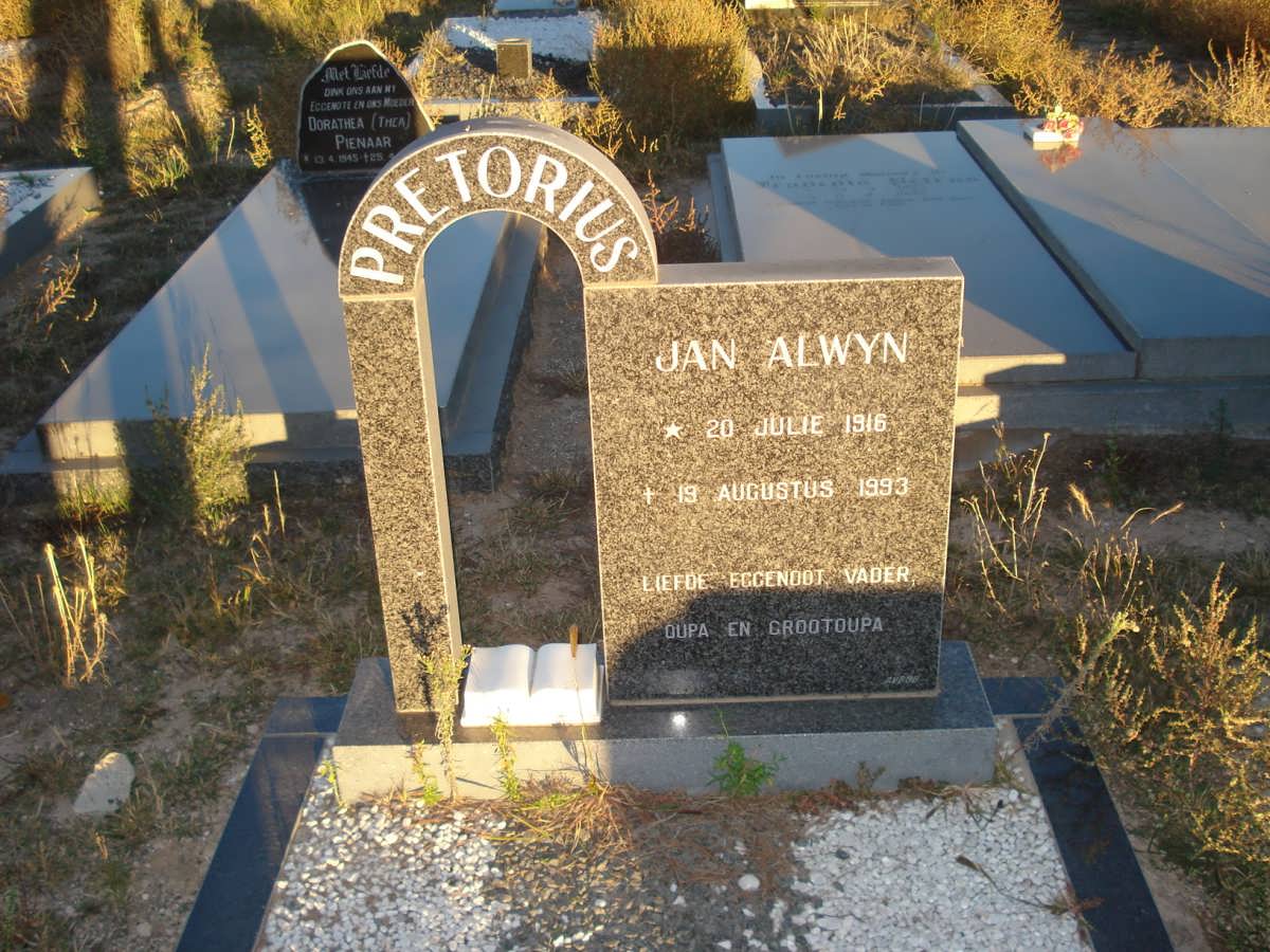 PRETORIUS Jan Alwyn 1916-1993