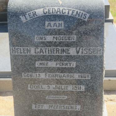 VISSER Helen Catherine nee PERRY 1868-1911