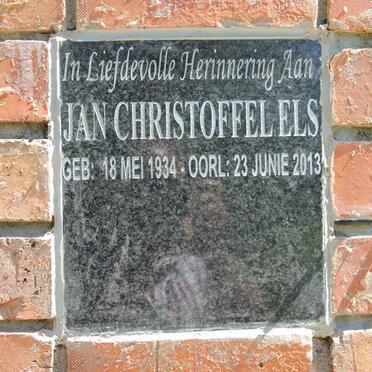 ELS Jan Christoffel 1934-2013