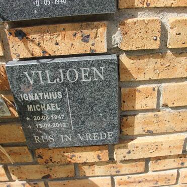 VILJOEN Ignathius Michael 1947-2012