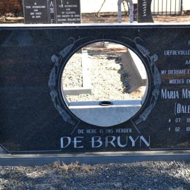 BRUYN Maria Magdalena, de 1947-1996