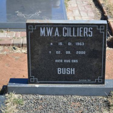 CILLIERS M.W.A. 1963-2000