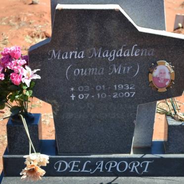 DELAPORT Maria Magdalena 1932-2007