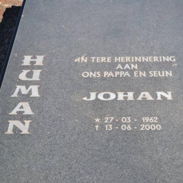 HUMAN Johan 1962-2000