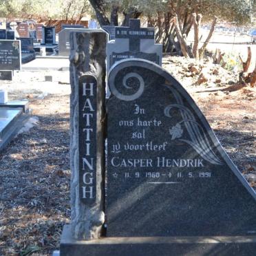 HATTINGH Casper Hendrik 1960-1991