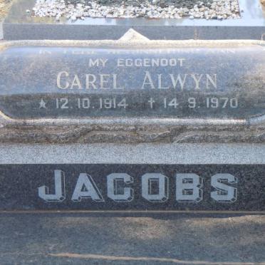 JACOBS Carel Alwyn 1914-1970