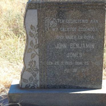 JONES John Benjamin 1909-1967