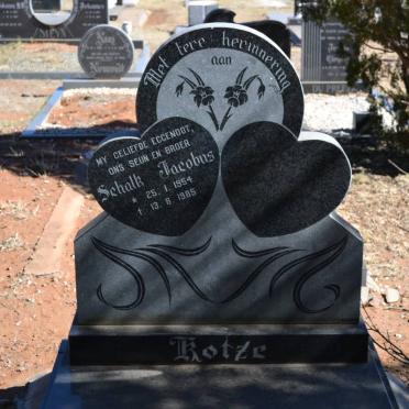 KOTZE Schalk Jacobus 1954-1985