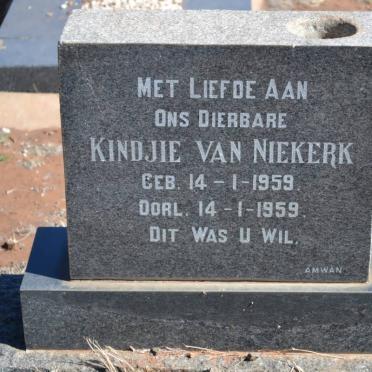 NIEKERK Kindjie, van 1959-1959