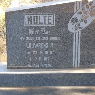 NOLTE Louwrens R. 1913-1971