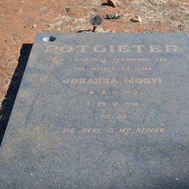 POTGIETER Johanna 1918-1996