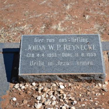 REYNECKE Johan W. P. 1953-1953