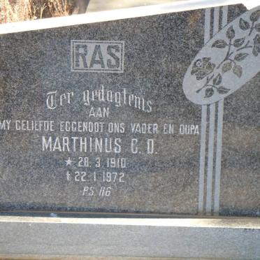 RAS Marthinus C.D. 1910-1972