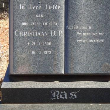 RAS Christiaan D.P. 1906-1979
