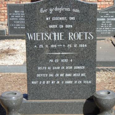 ROETS Wietsche 1915-1984