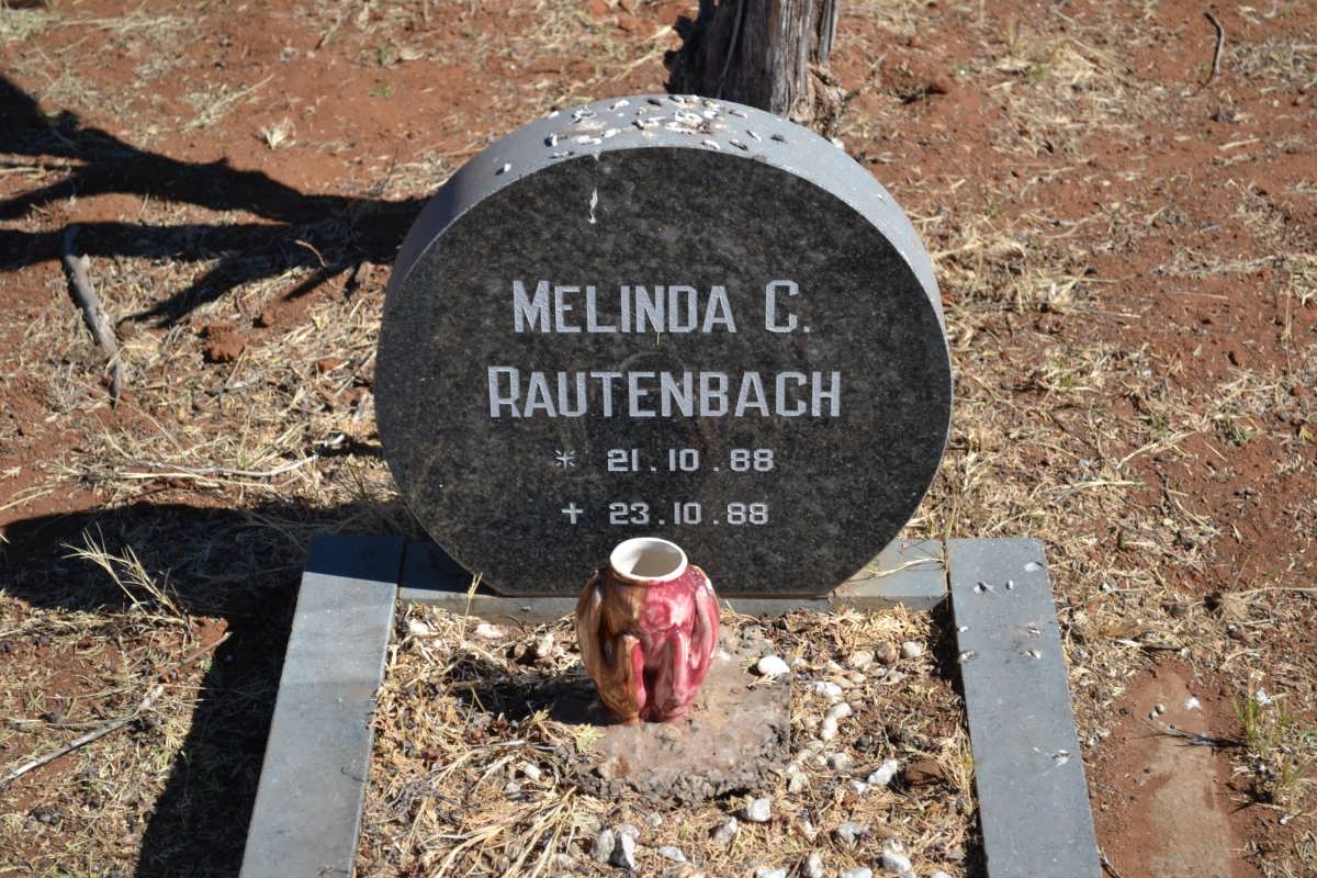 RAUTENBACH Melinda C. 1988-1988